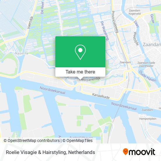 Roelie Visagie & Hairstyling map