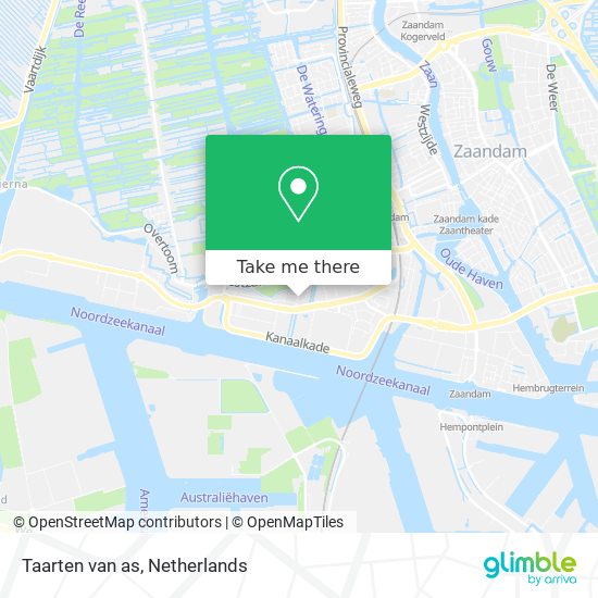 Taarten van as map