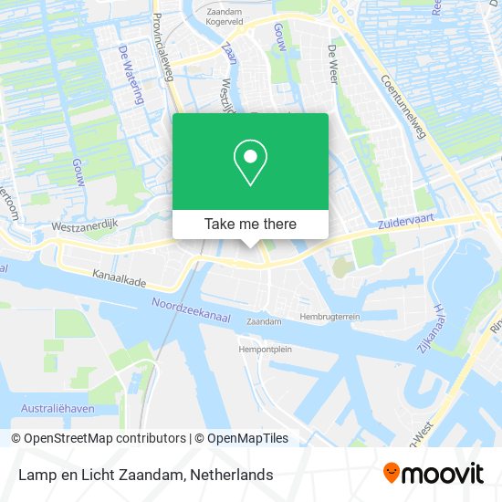 Lamp en Licht Zaandam map