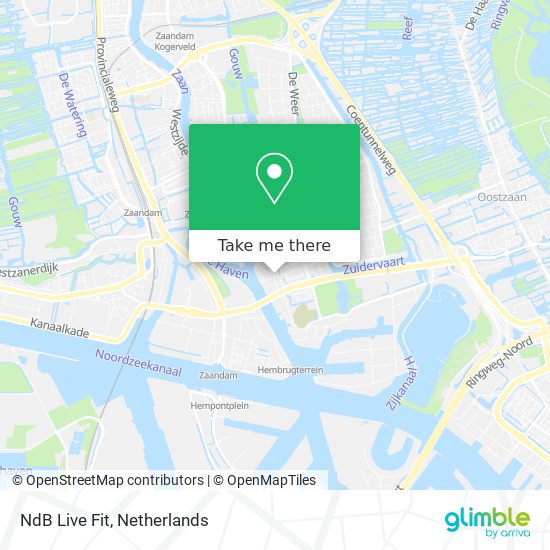 NdB Live Fit map