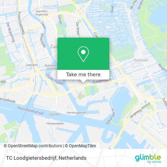 TC Loodgietersbedrijf map