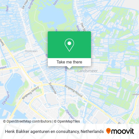 Henk Bakker agenturen en consultancy map