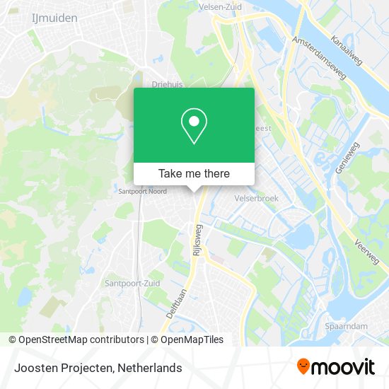 Joosten Projecten map