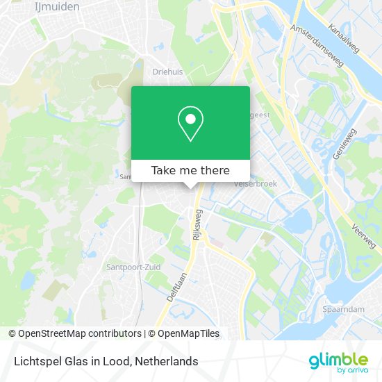 Lichtspel Glas in Lood map