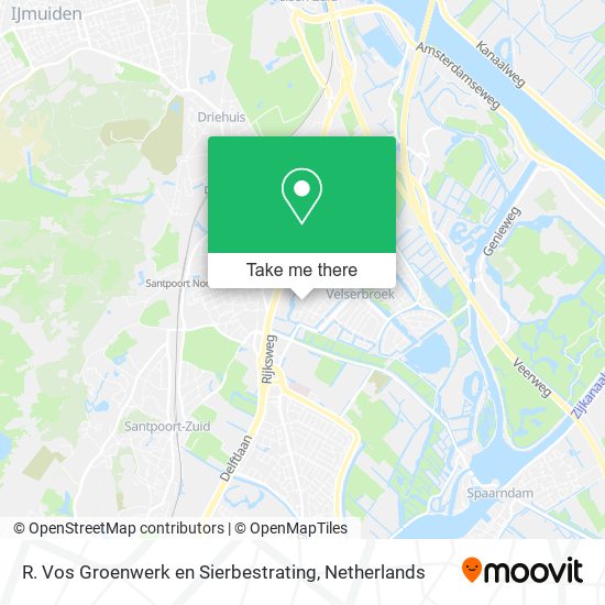 R. Vos Groenwerk en Sierbestrating map