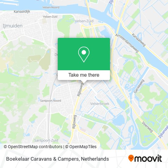 Boekelaar Caravans & Campers map