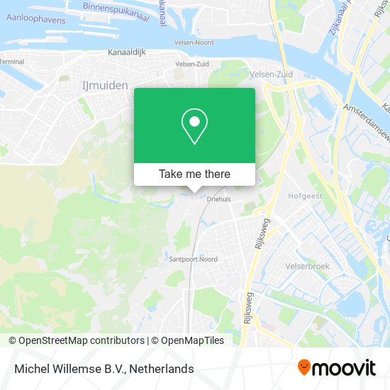 Michel Willemse B.V. map
