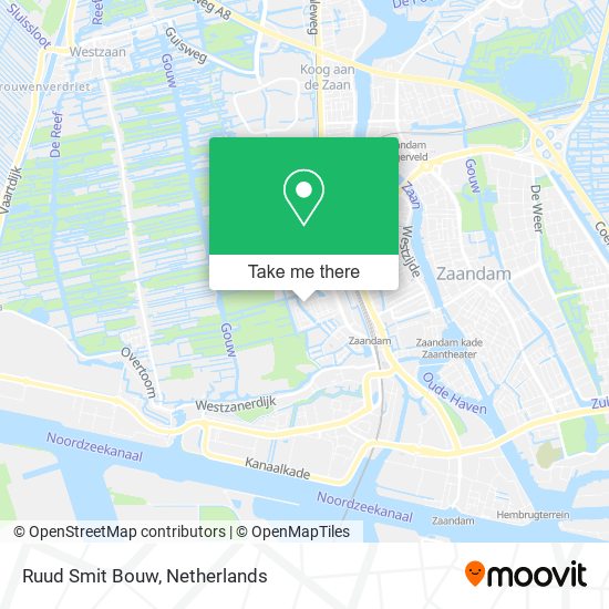 Ruud Smit Bouw map