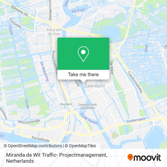 Miranda de Wit Traffic- Projectmanagement map