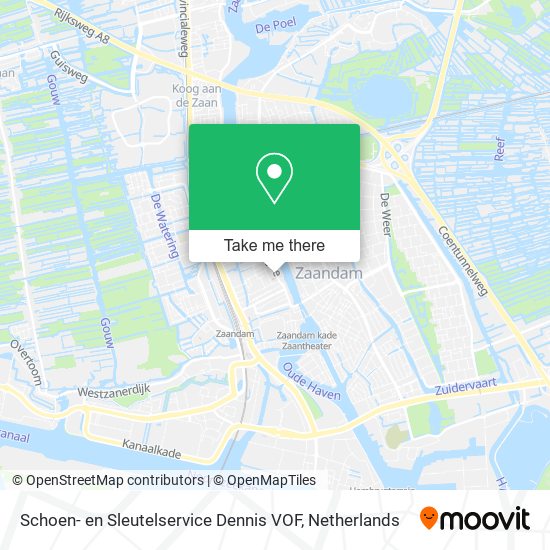 Schoen- en Sleutelservice Dennis VOF map
