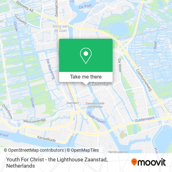 Youth For Christ - the Lighthouse Zaanstad map