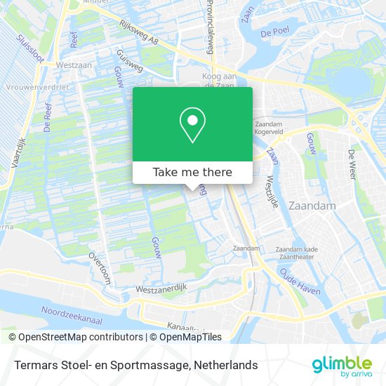 Termars Stoel- en Sportmassage map