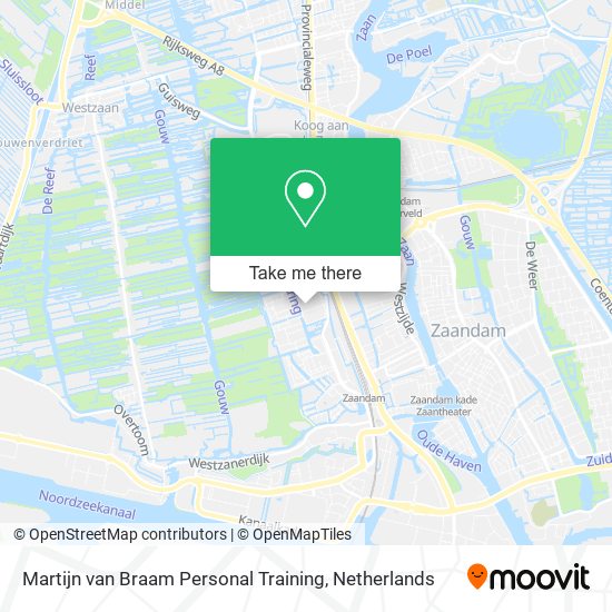 Martijn van Braam Personal Training Karte