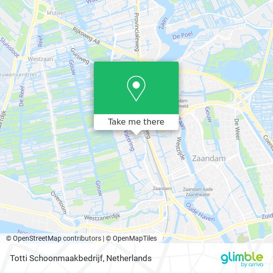 Totti Schoonmaakbedrijf map