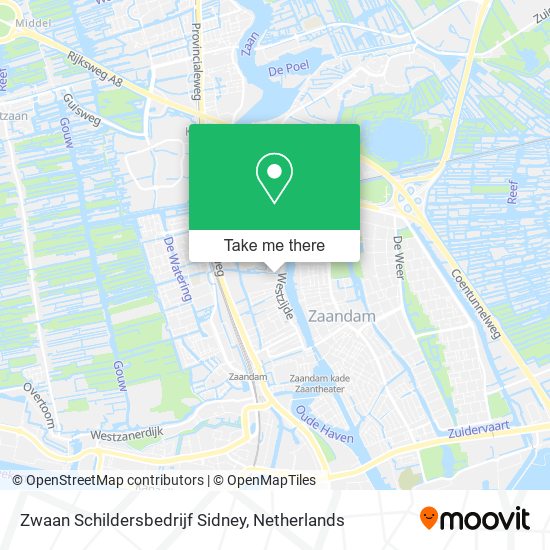 Zwaan Schildersbedrijf Sidney map