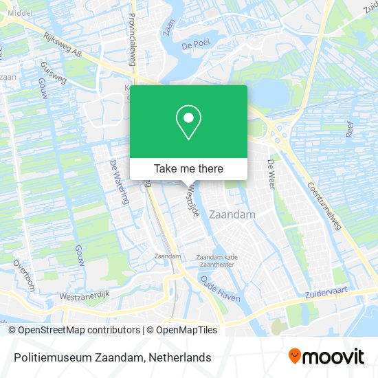 Politiemuseum Zaandam map