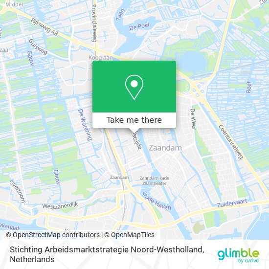 Stichting Arbeidsmarktstrategie Noord-Westholland map