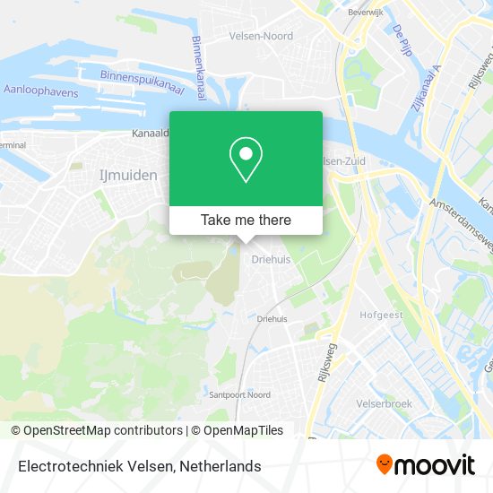 Electrotechniek Velsen Karte