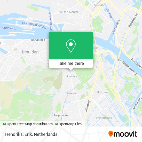 Hendriks, Erik map