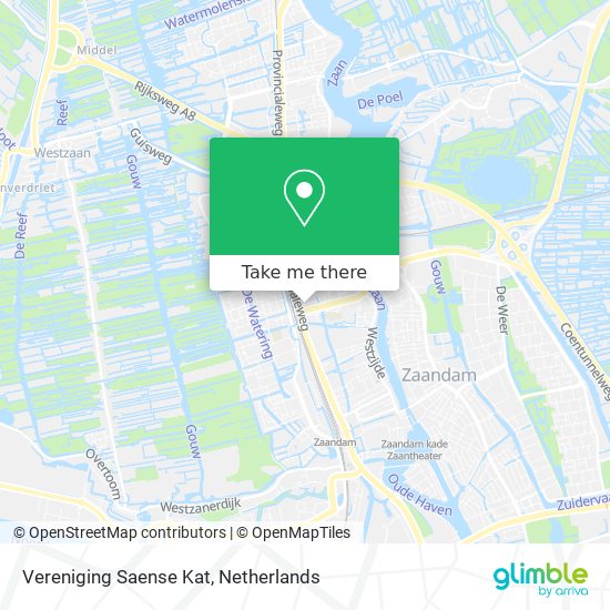 Vereniging Saense Kat map