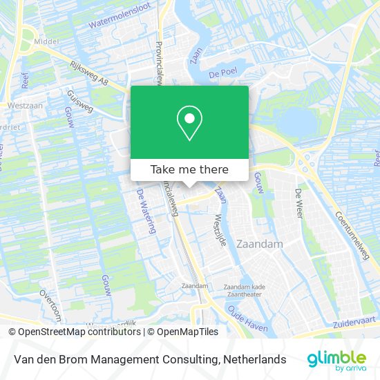 Van den Brom Management Consulting Karte