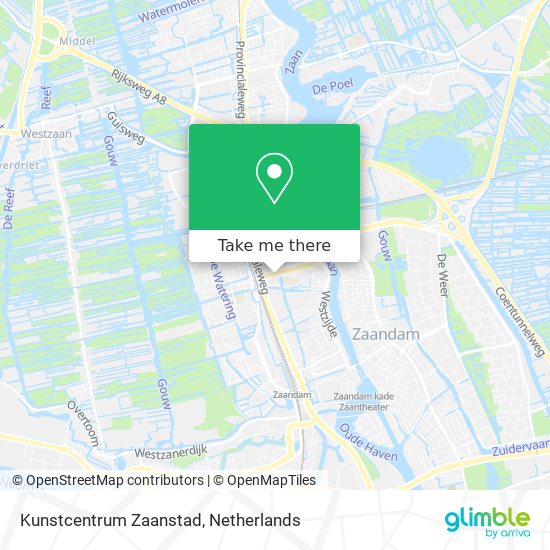 Kunstcentrum Zaanstad map