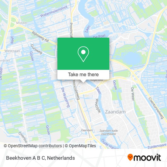 Beekhoven A B C map