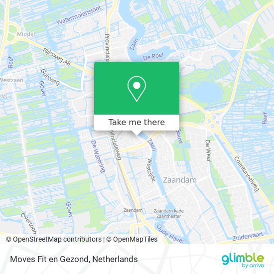 Moves Fit en Gezond map