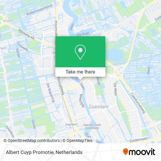 Albert Cuyp Promotie map