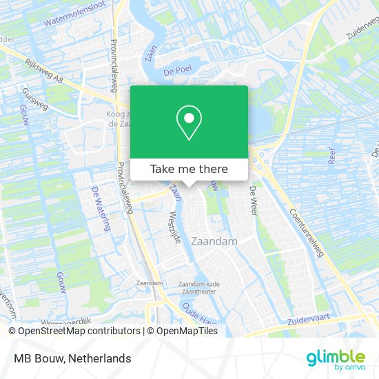 MB Bouw map