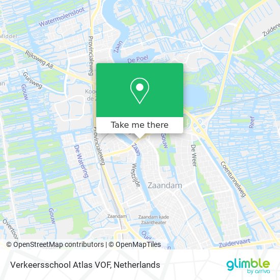 Verkeersschool Atlas VOF Karte