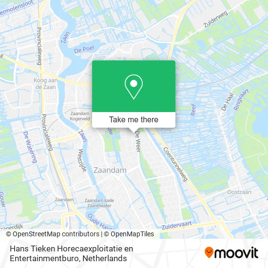 Hans Tieken Horecaexploitatie en Entertainmentburo Karte