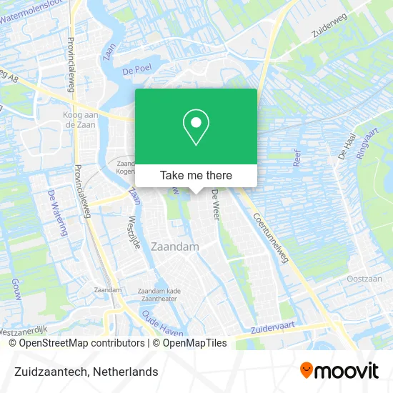 Zuidzaantech map