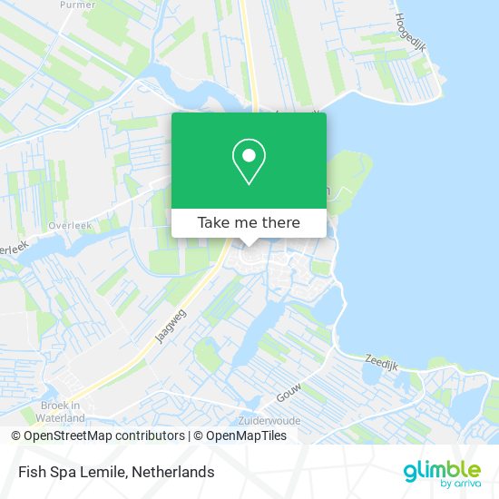 Fish Spa Lemile map