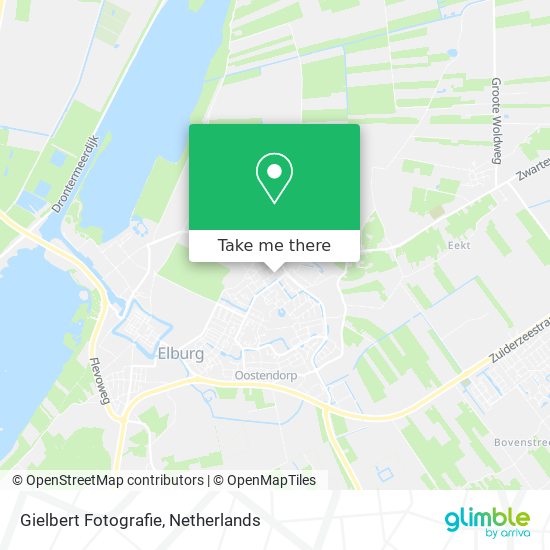 Gielbert Fotografie map