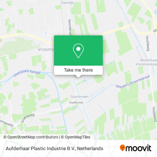 Aufderhaar Plastic Industrie B.V. map