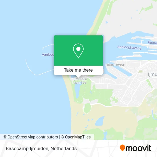 Basecamp Ijmuiden map