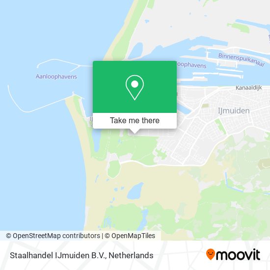 Staalhandel IJmuiden B.V. map