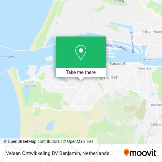 Velsen Ontwikkeling BV Benjamin map