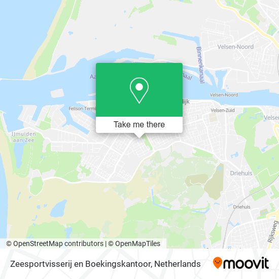 Zeesportvisserij en Boekingskantoor map