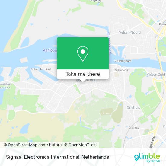 Signaal Electronics International Karte