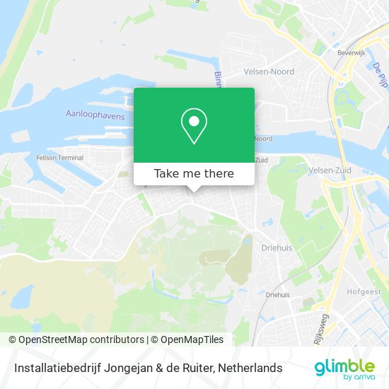 Installatiebedrijf Jongejan & de Ruiter Karte