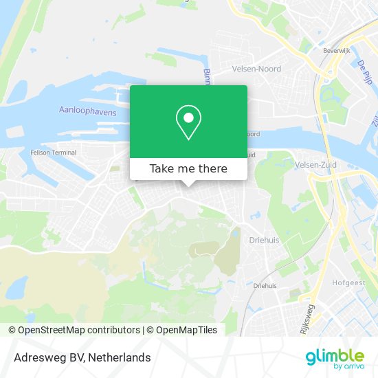 Adresweg BV map