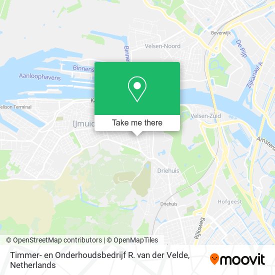 Timmer- en Onderhoudsbedrijf R. van der Velde map