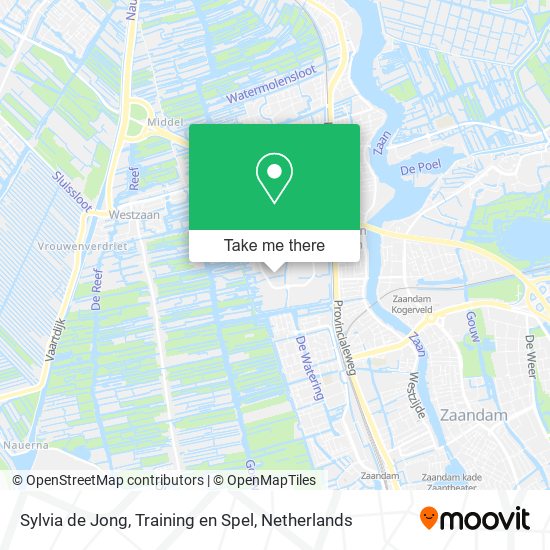 Sylvia de Jong, Training en Spel map