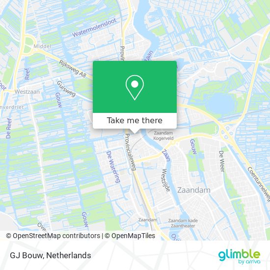 GJ Bouw map