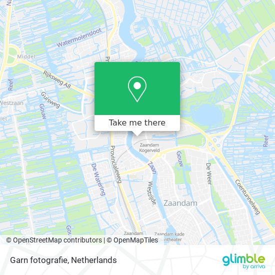 Garn fotografie map