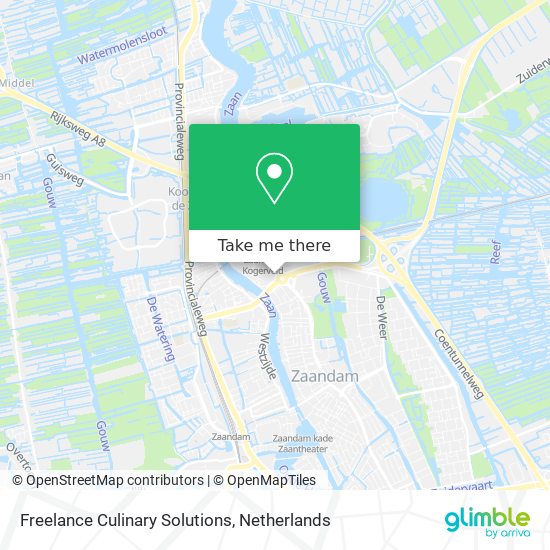 Freelance Culinary Solutions map