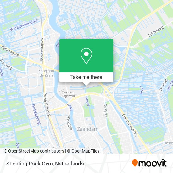 Stichting Rock Gym map