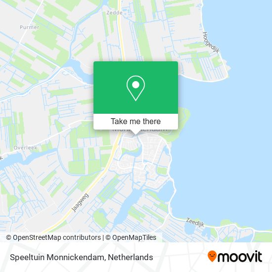 Speeltuin Monnickendam map